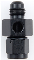 Fragola -6 Fuel Pressure Gauge Adapter black