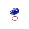 Fragola -12 ORB 1-1/16-12 Thread to -10 AN Flare Adapter Blue