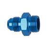 Fragola -8 ORB 3/4-16 Thread to -4 Flare Adapter Blue