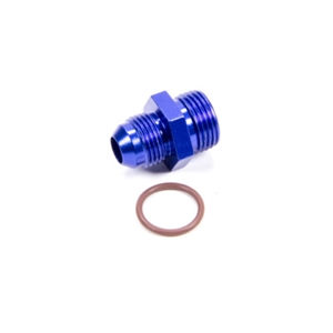 Fragola -10 ORB 7/8-14 Thread to -6 AN Flare Adapter Blue