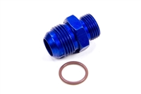 Fragola -12 ORB 1-1/16-12 Thread to -8 AN Flare Adapter Blue