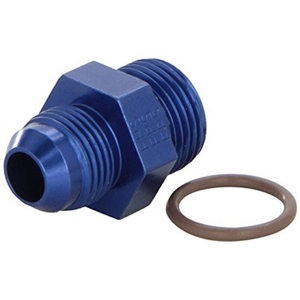 Fragola -12 ORB 1-1/16 Thread to -16 AN Flare Adapter Blue
