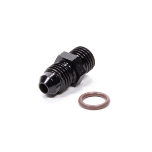 Fragola -4 ORB 7/16-20 Thread to -4 Flare Adapter Black