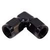 -10 Female to Female 90Â° Black Coupler