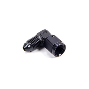 -06 Female to Male Flare Swivel 90Â° Black