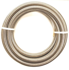 -04 AN AQP Stainless Steel Braided Racing Hose