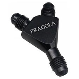 Fragola -4 AN Male Y Fitting Black