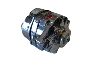 94 Amp Single Wire Chromed Marine Alternator