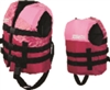 Child Nylon Life Jacket Pink