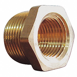 3/4 Pipe to 1/2 Pipe Reducing Bushing Brass