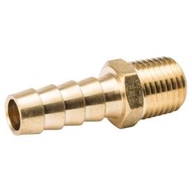 3/8" Hose to 1/4" Male Pipe hose Barb Brass