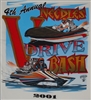 4th Annual Needles V-Drive Bash Tee Shirt White