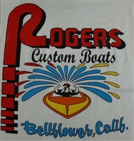 Vintage Rogers Custom Boats T-Shirt