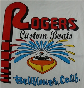 Vintage Rogers Custom Boats T-Shirt