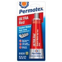 Permatex High-Temp Red RTV Silicone Gasket