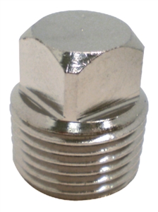 Chrome/Brass Replacement Plug, 1/2"