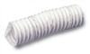 White Vinyl Blower Vent Hose 4" X 10'