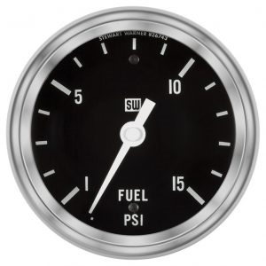 2-1/16" SW Deluxe Fuel Pressure Gauge 1 to 15 Mech