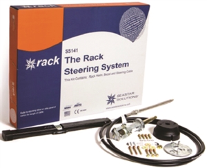 SeaStar Solutions The Rack Steering Kit, Single 14'