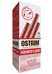 Ostrim Habanero Beef & Elk Snack Stick high protein low fat