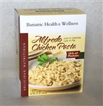 Alfredo Chicken Pasta noodles meal bariatric diet protein healthy entree