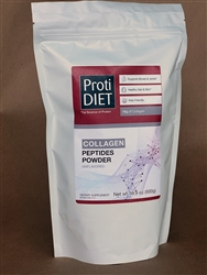 Collagen Peptides Powder Dietary Supplement Bariatric Health