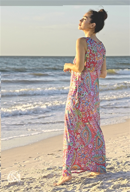 Asymmetrical Sleeveless Top  "Loving You"