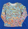 Long Sleeve Top - Two Lotus Flowers