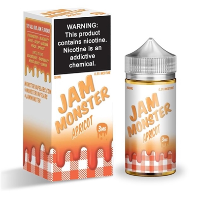 Jam Monster Apricot 100mL $11.99 Vape -Ejuice Connect online vape shop