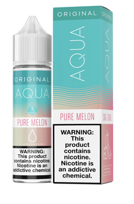 Aqua Pure Melon syn nic 60ml $11.99 -Ejuice Connect online vape store