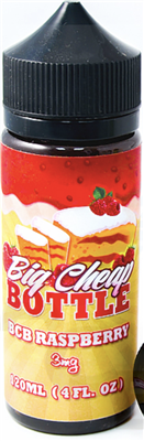 BCB Raspberry by Big Cheap Bottle 120ml $8.99 - Raspberry Pound Cake Vape - E Juice Connect