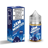Jam Monster Blueberry Salt Nicotine 30ml E Liquid $11.99 -Ejuice Connect online vape shop