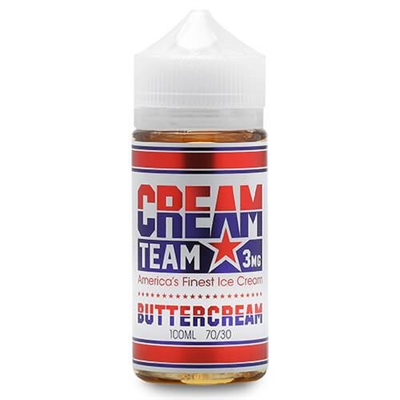 Buttercream by Cream Team E-Liquid - 100mL $11.99 -Ejuice Connect online vape shop