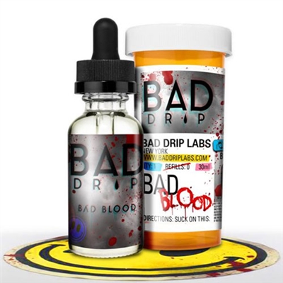 Bad Blood by Bad Drip 60ml $11.99 - Top Selling Vape Juice -Ejuice Connect online vape shop