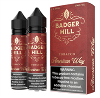 Badger Hill Reserve American Way Tobacco 120ml e-juice