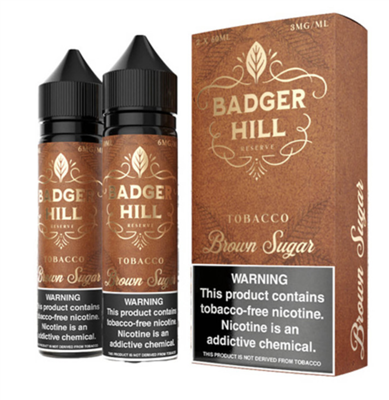 Badger Hill Reserve Brown Sugar Tobacco 120ml e-juice