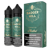 Badger Hill Reserve Menthol Tobacco 120ml e-juice
