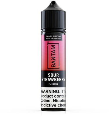 Bantam Sour Strawberry 60ml E-Juice $11.99