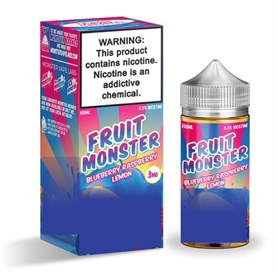 Fruit Monster Blueberry Raspberry Lemon by Monster Vape Labs - 100ml $11.99 -Ejuice Connect online vape shop