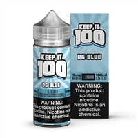 OG Blue (Blue Slushie by Keep it 100 E-Liquid - 100ml $11.99 -Ejuice Connect online vape shop