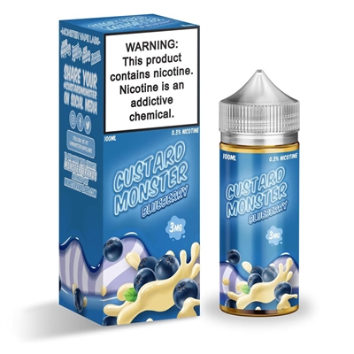 Blueberry Custard Monster by Monster Vape Labs - 100ml - $11.99 -Ejuice Connect online vape shop