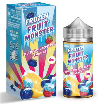 Blueberry Raspberry Lemon Ice Frozen Fruit Monster 100ml Vape Juice