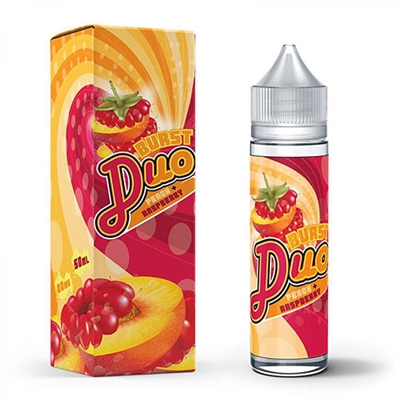 Burst Duo - Peach Raspberry E-Liquid - 60ml - $9.95 | E Juice Connect