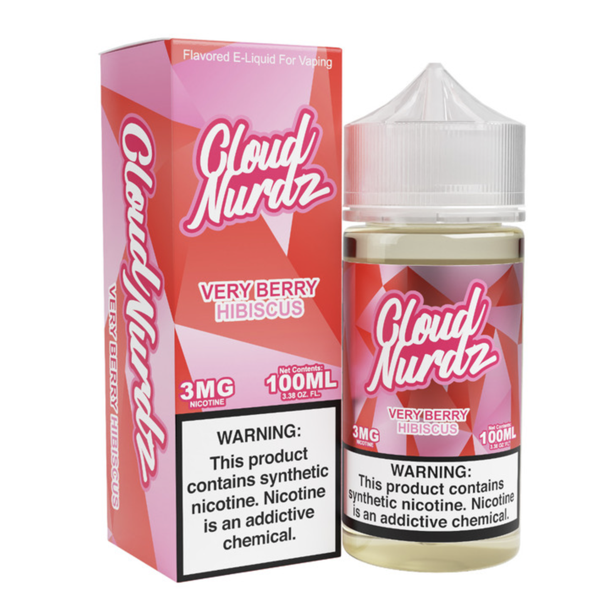 Cloud Nurdz Very Berry Hibiscus 100ml Ejuice Connect online vape shop ...