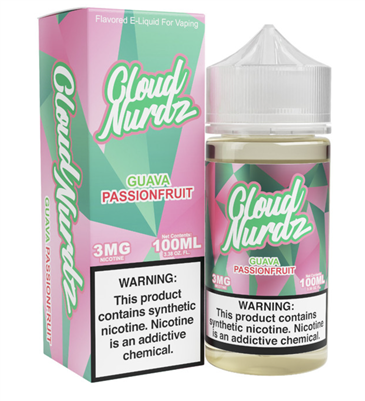 Cloud Nurdz Guava Passion 100ml E-liquid