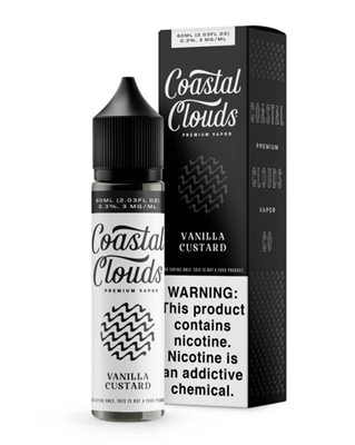 Vanilla Custard 60ml EJuice by Coastal Clouds $11.99