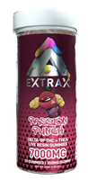 Delta Extrax Adios Blend Live Resin Gummies 7000MG Passion Punch