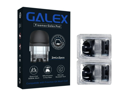 FreeMax Galex Empty Replacement Pods 2PK