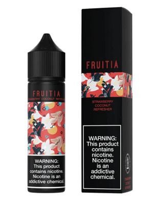 Fruitia Strawberry Coconut Refresher 60ml EJuice $9.99