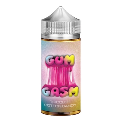 TriColor Cotton Candy by Gum Gasm E-liquid 120ml $6.99 -Ejuice Connect online vape shop